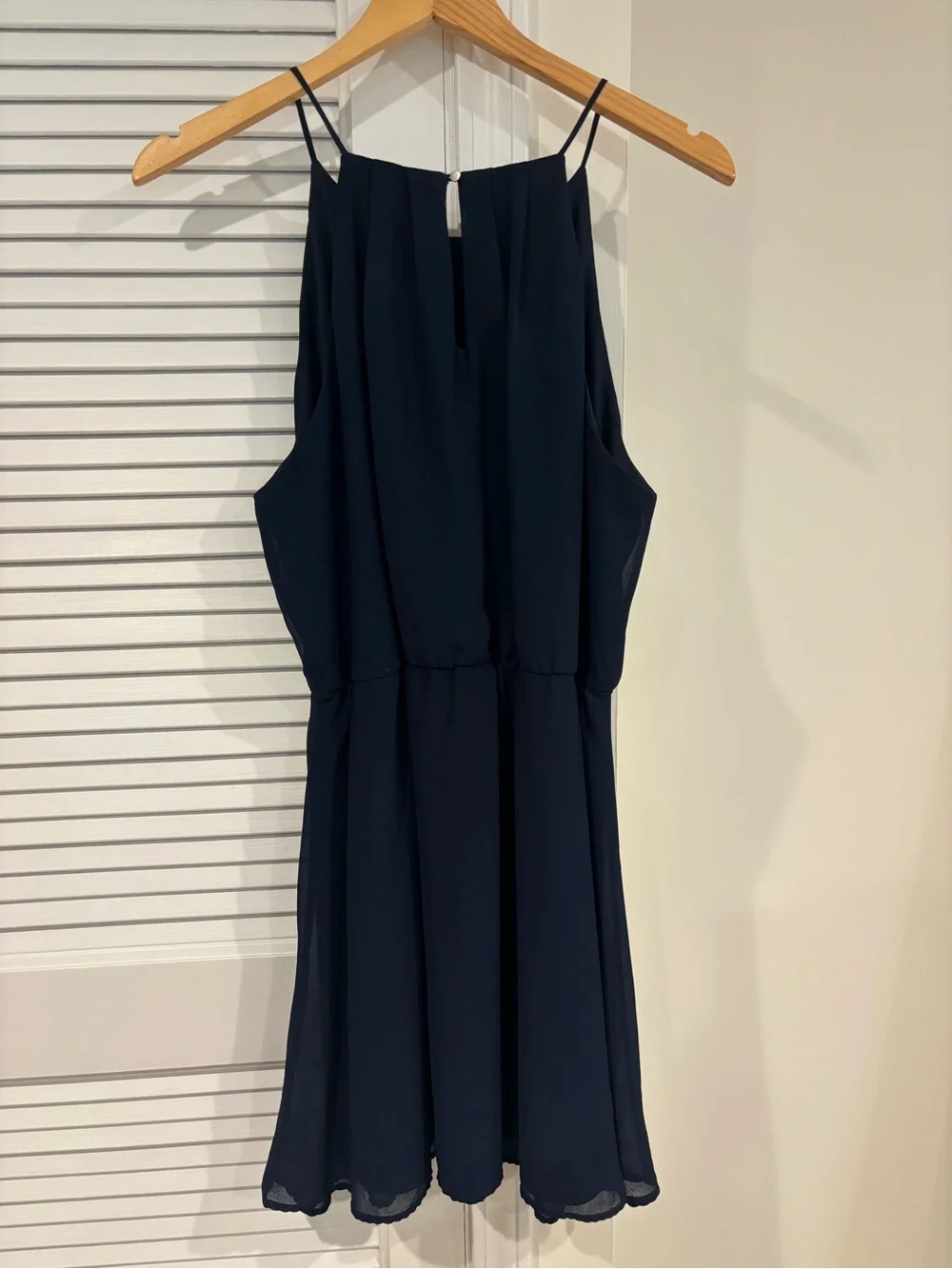 Maurices Navy Spaghetti Strap Dress - Picture 2 of 4